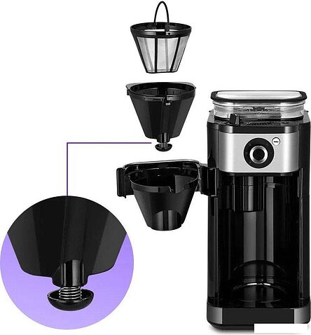 Капельная кофеварка Kitfort KT-7364