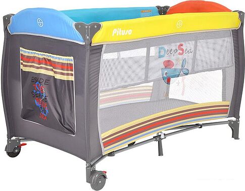 Игровой манеж Pituso Granada (серый)