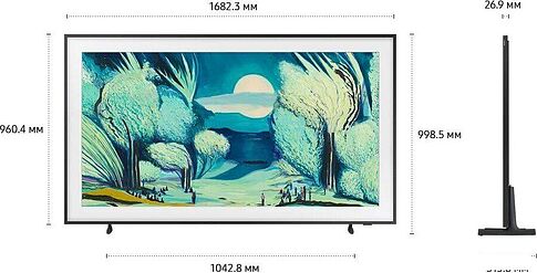 Телевизор Samsung The Frame QLED LS03F QE75LS03FAUXRU