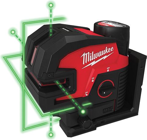 Лазерный нивелир Milwaukee M12 CLL4P-301C 4933479203 (с 1-им АКБ, кейс)