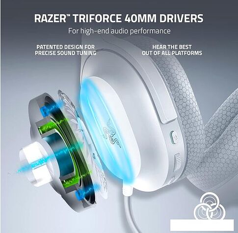 Наушники Razer Barracuda X 2022 (белый)