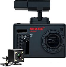 Видеорегистратор-радар детектор-GPS информатор (3в1) Sho-Me Combo Note WiFi DUO Видеорегистратор-радар детектор-GPS информатор (3в1) Sho-Me Combo Note WiFi DUO