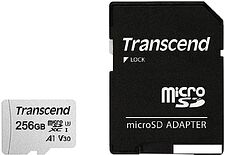 Карта памяти Transcend 300S 256GB (с адаптером)