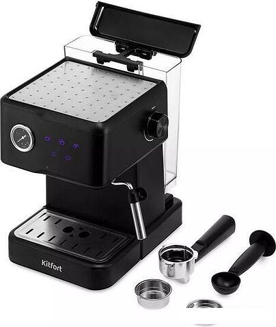 Рожковая бойлерная кофеварка Kitfort KT-7124