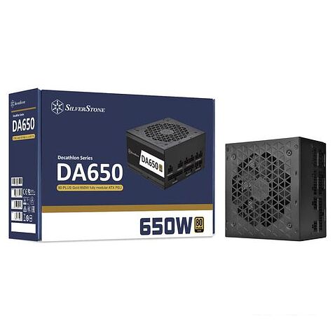 Блок питания SilverStone DA650 Gold SST-AX0650MCGD-A