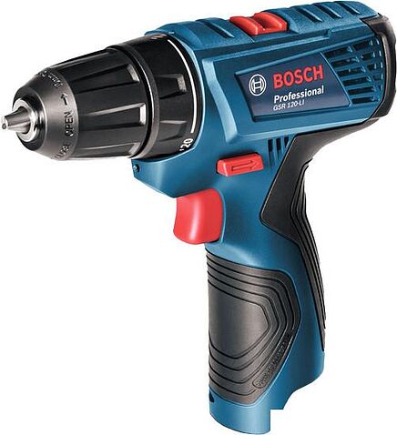 Дрель-шуруповерт Bosch GSR 120-LI Professional 0601M12000 (без АКБ, кейс)
