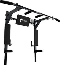 Турник с брусьями Absolute Champion Атлант с узким хватом АЧ 11851 (черный/черные ручки)