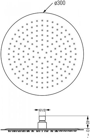 Душевая лейка Mexen MEX-79230-00