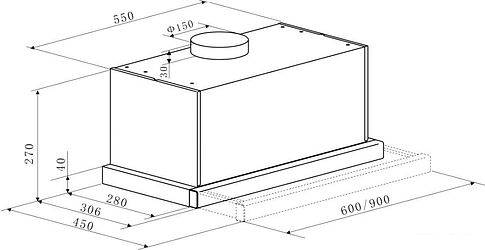Кухонная вытяжка Kaiser EA 644 W Eco