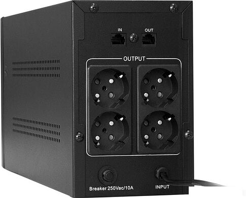 Источник бесперебойного питания ExeGate SpecialPro UNB-1000.LED.AVR.EURO.RJ