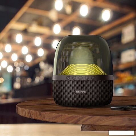 Беспроводная колонка Borofone BP8 (черный)