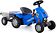 Педальная машинка Полесье Каталка-трактор с педалями Turbo-2 с полуприцепом 84651