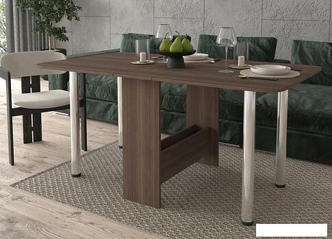 Стол-книга Интерлиния 005 (шимо темный)