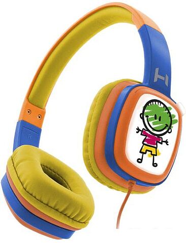 Наушники Harper HN-302 (оранжевый/синий)