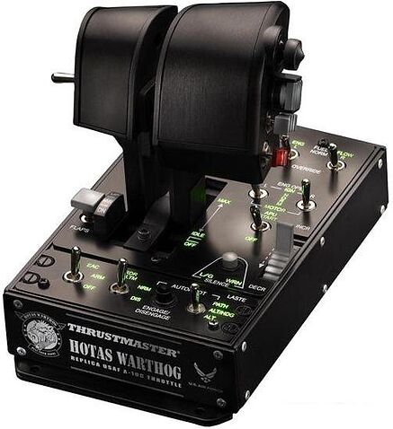 Оборудование для авиасимов Thrustmaster HOTAS Warthog Dual Throttle