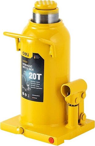 Бутылочный домкрат Deli DQ71020 20т