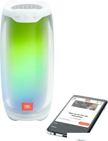 Беспроводная колонка JBL Pulse 4 (белый)