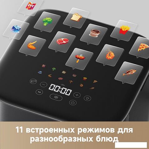 Аэрофритюрница Dreame Trouver Air Fryer FD10 Pro VFF12A (черный)