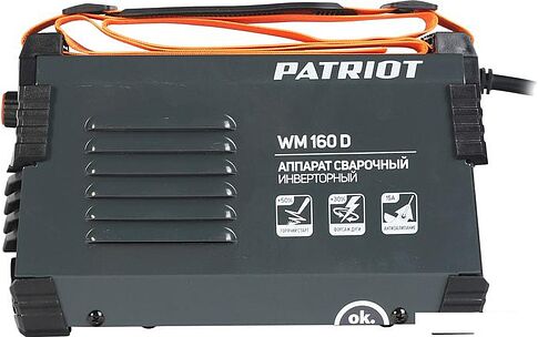 Сварочный инвертор Patriot WM 160D