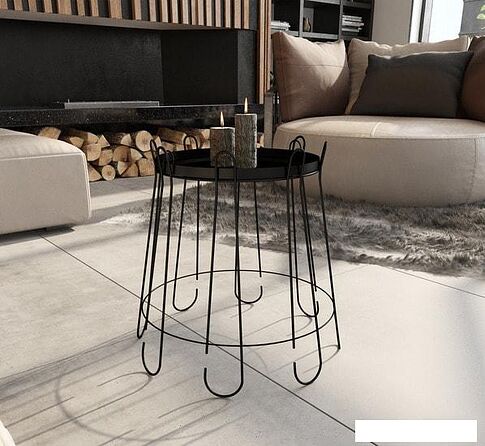 Журнальный столик Sheffilton SHT-CT6 (черный муар)