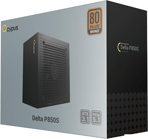 Блок питания Ocypus Delta Delta-P850S-BDFBK025X-EU