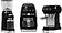 Электрическая кофемолка Smeg CGF11BLEU
