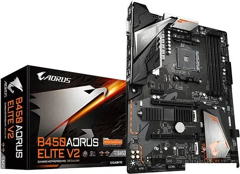 Материнская плата Gigabyte B450 Aorus Elite V2 (rev. 1.0)