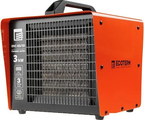 Тепловая пушка Ecoterm EHC-03/1D