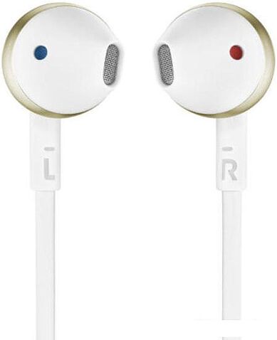 Наушники с микрофоном JBL T205 (золотистый шампань)