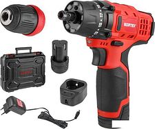 Дрель-шуруповерт Wortex LX BD 1215 Li Set 1326470 (с 2-мя АКБ, кейс) Дрель-шуруповерт Wortex LX BD 1215 Li Set 1326470 (с 2-мя АКБ, кейс)