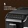 Кофемашина Weissgauff WCM-325 Black Automatic Touch Cappuccino