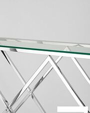 Консольный стол Stool Group Инсигния 115x30 ECST-026 (прозрачное стекло/сталь серебристый) Консольный стол Stool Group Инсигния 115x30 ECST-026 (прозрачное стекло/сталь серебристый)