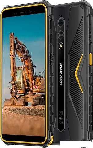 Смартфон Ulefone Armor X12 3GB/32GB (черный/оранжевый)