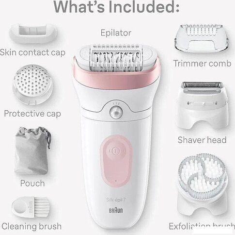 Эпилятор Braun Silk Epil 7 SE 7-060