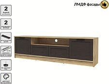 Тумба Интерлиния ТВ Концепт Тренд КТ-ТВ4-50 (дуб золотой/дуб английский)