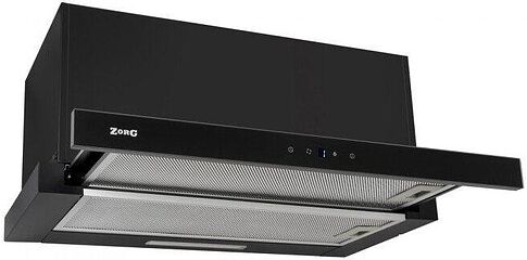 Кухонная вытяжка ZorG Turbo 1260 60 S-GC (черный)