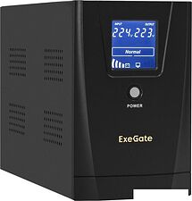 Источник бесперебойного питания ExeGate SpecialPro Smart LLB-2000.LCD.AVR.1SH.2C13.RJ.USB EX292630RUS
