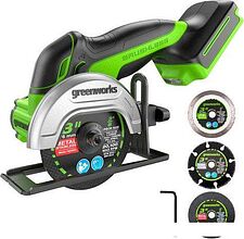 Угловая шлифмашина Greenworks GD24UCS (без АКБ)