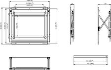Кронштейн для информационной панели Hikvision DS-DN5501W