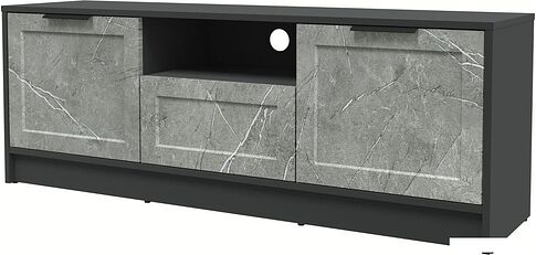 Тумба Интерлиния ТВ Концепт Тренд КТ-ТВ3-50 (антрацит/керамика)