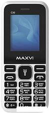 Кнопочный телефон Maxvi C30 (белый) Кнопочный телефон Maxvi C30 (белый)