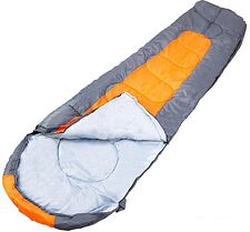 Спальный мешок Acamper Bergen 300г/м2 (оранжевый/серый) Спальный мешок Acamper Bergen 300г/м2 (оранжевый/серый)