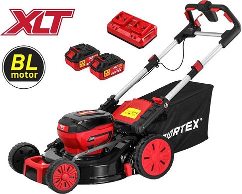 Газонокосилка Wortex CLM 4536-2 XLT Set 2334122 (с 2-мя АКБ)