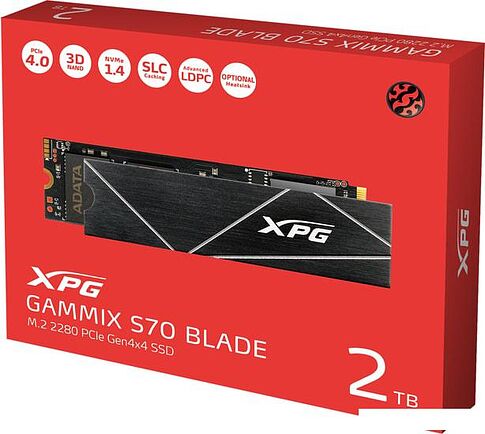 SSD A-Data XPG GAMMIX S70 Blade 2TB AGAMMIXS70B-2T-CS