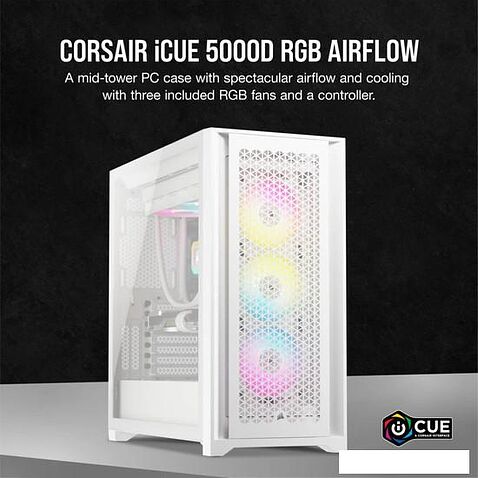 Корпус Corsair 5000D RGB Airflow CC-9011243-WW