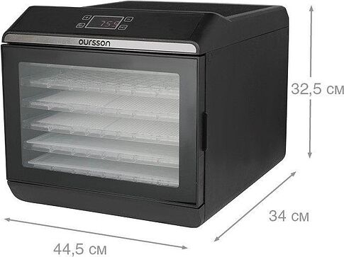 Сушилка для овощей и фруктов Oursson DR60102D/BL