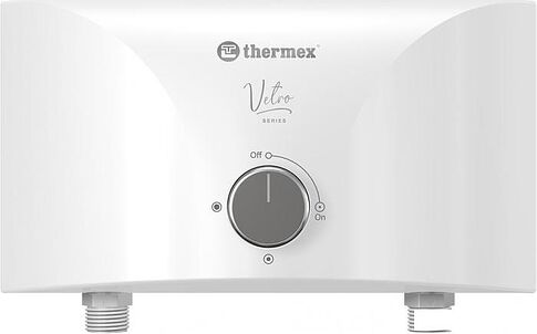Проточный электрический водонагреватель кран+душ Thermex Vetro 5500 Combi