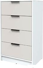 Комод Интерлиния Концепт КТ-К60 (персидский жемчуг/белый платинум)