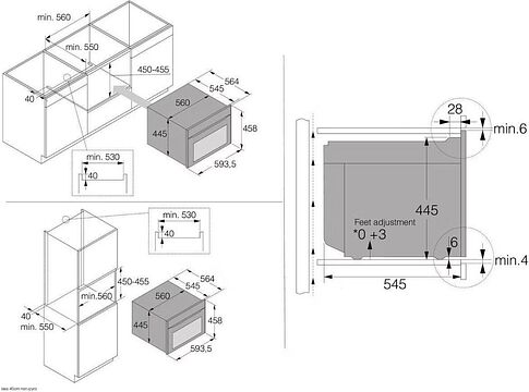 Электрический духовой шкаф ASKO OCS54BGH