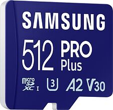 Карта памяти Samsung PRO Plus microSDXC 512GB (с кардридером) Карта памяти Samsung PRO Plus microSDXC 512GB (с кардридером)
